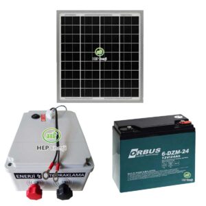 Kuruluma Hazır Elektrikli Çit Seti